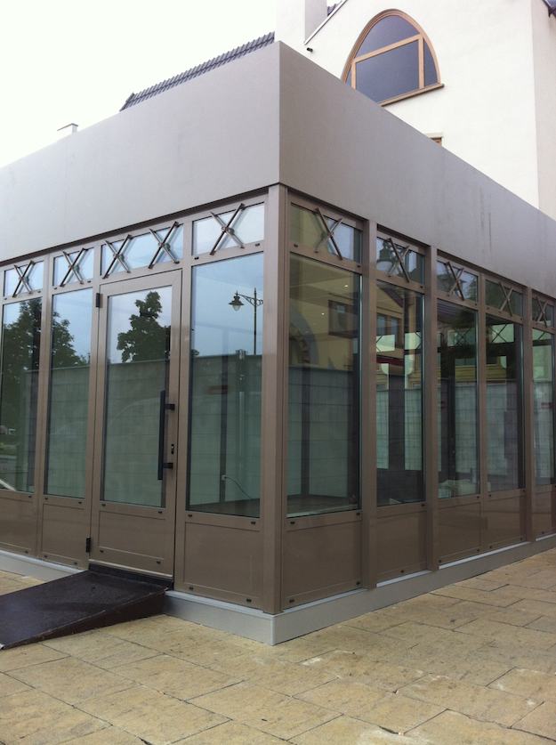 veranda aluminium pret a poser