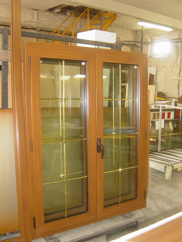 veranda alu couleur bois