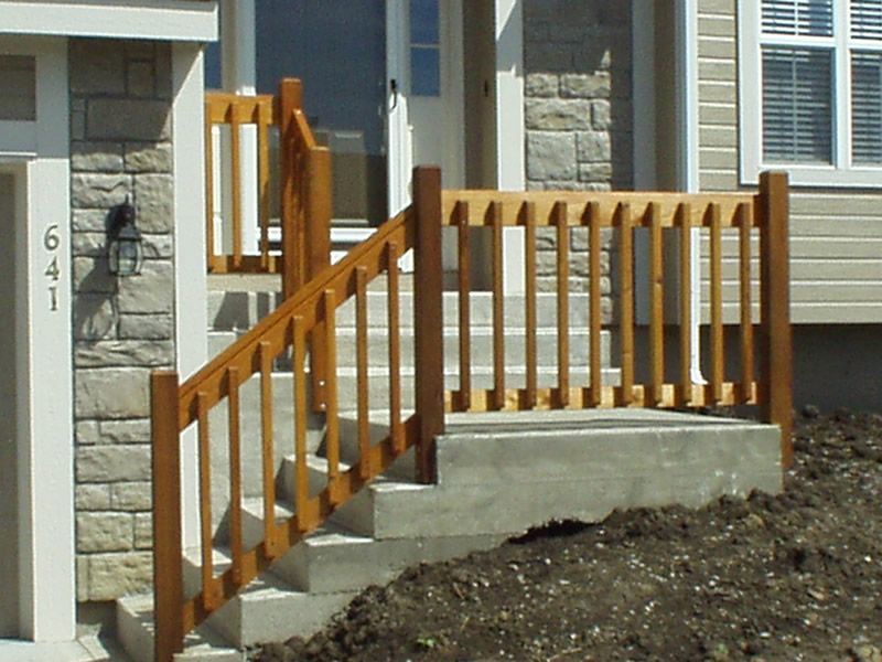 diy wooden veranda