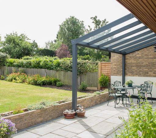 veranda style pergola