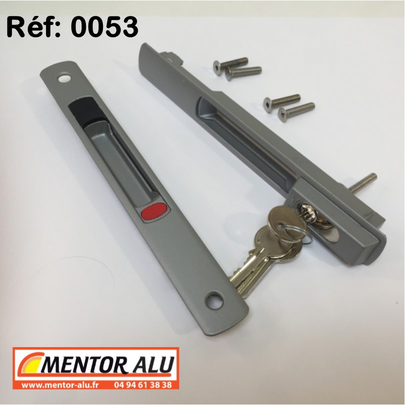 serrure porte veranda coulissante