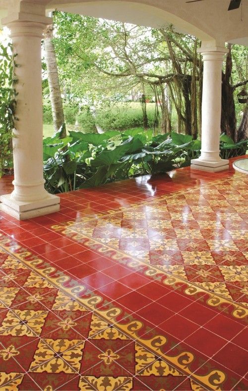 spanish veranda design
