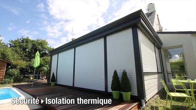 veranda rideau isolation