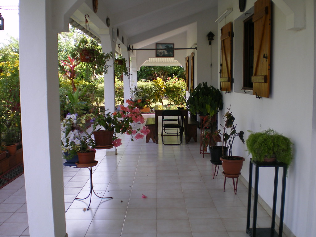 veranda fleurie