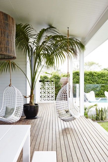 veranda luxe contemporain