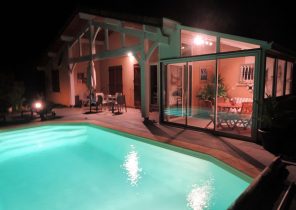 veranda maison landaise