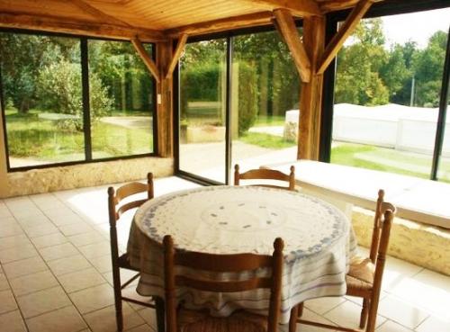 veranda bois dordogne