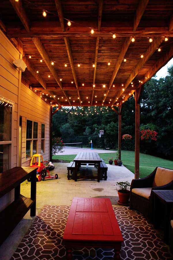 veranda lighting ideas