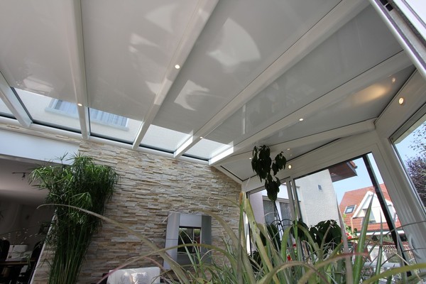 veranda en panneaux sandwich