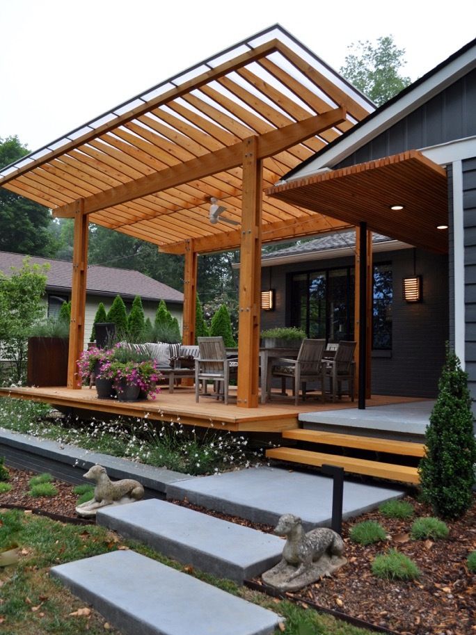 cantilevered verandah design