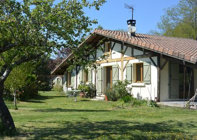 veranda maison landaise