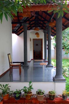 veranda design in kerala