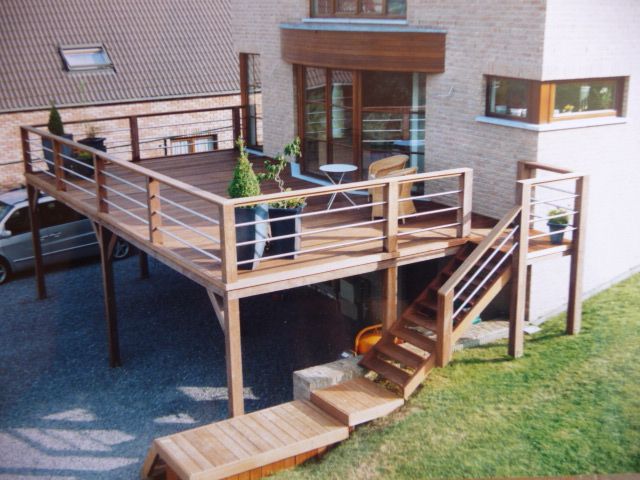vente veranda terrasse suspendue