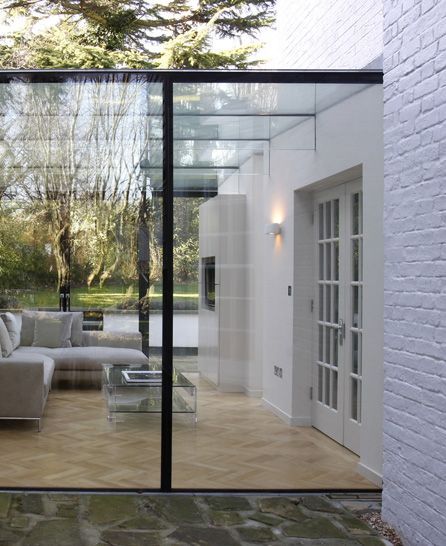 veranda cube verre