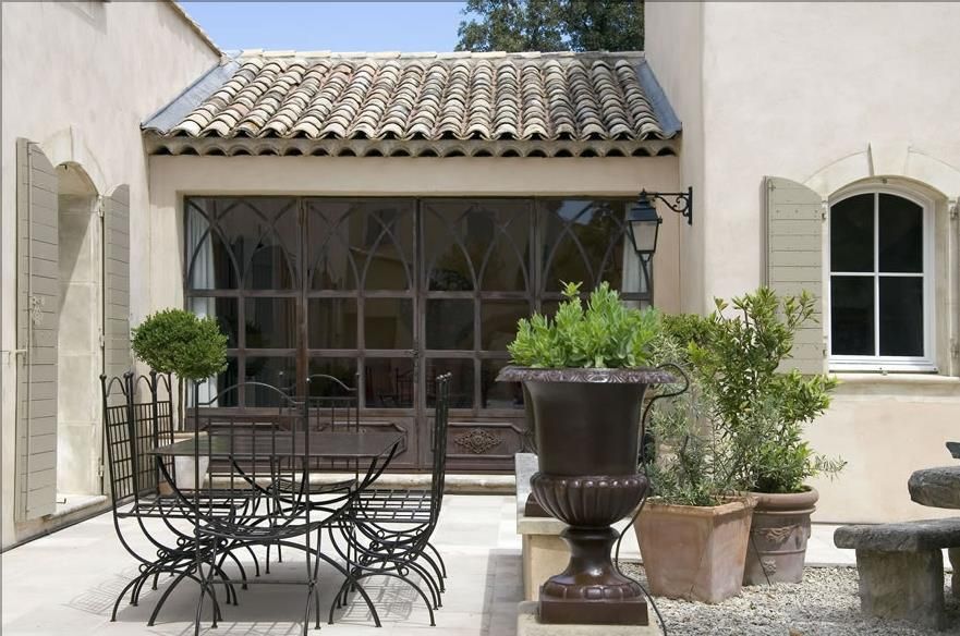 veranda provencale fer forge