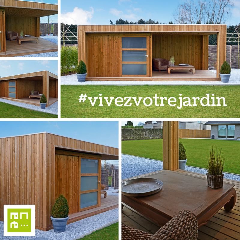 abri de jardin avec veranda