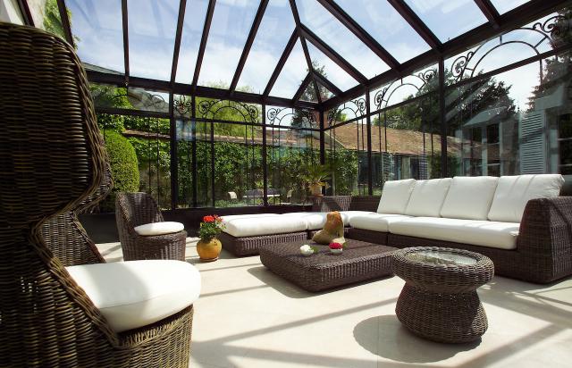 amenagement veranda en salon