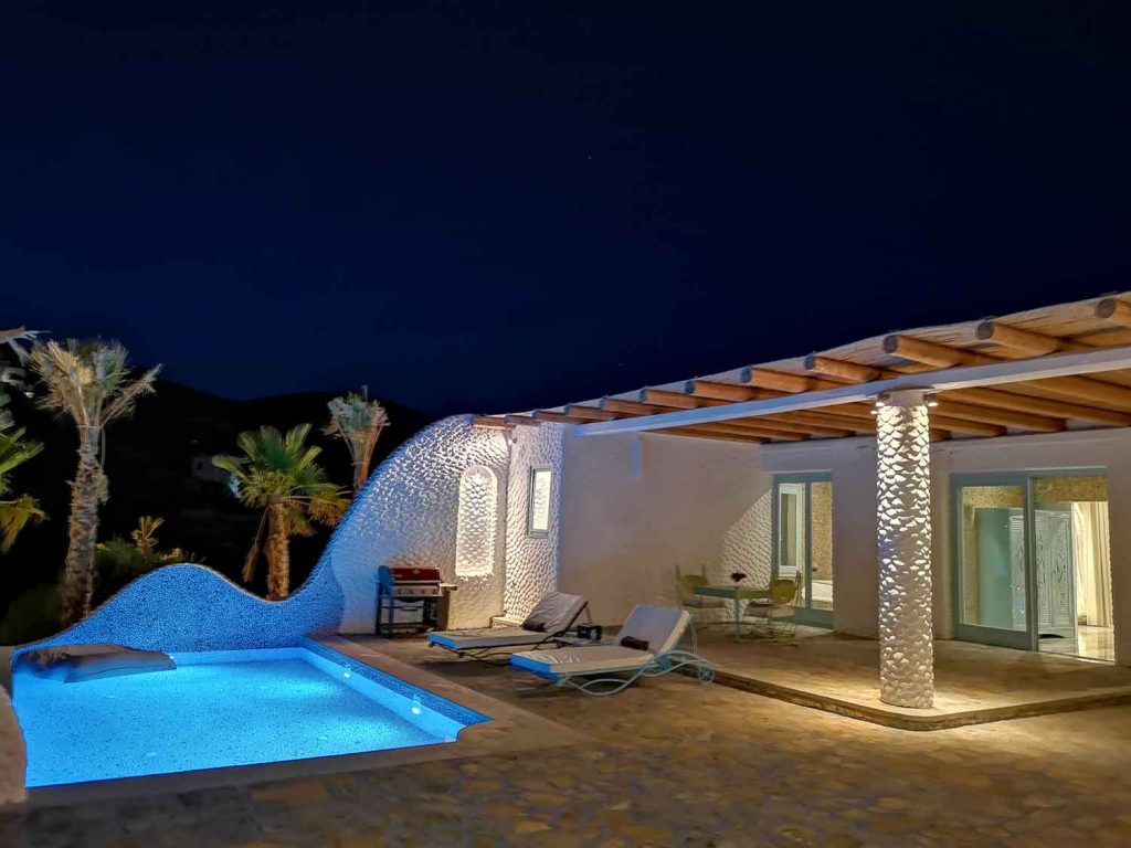 jacuzzi sea view veranda