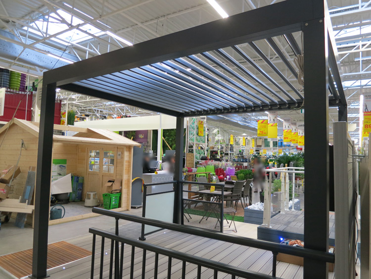 pergola bioclimatique leroy merlin avis
