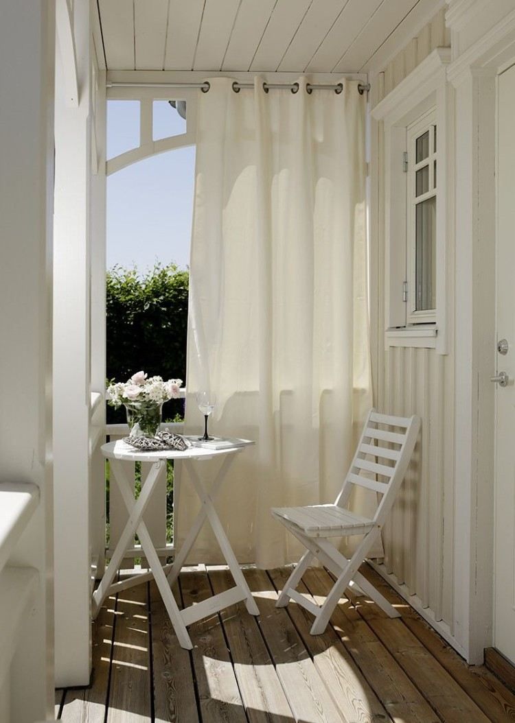 veranda rideau balcon