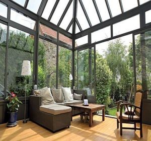 veranda acier en kit