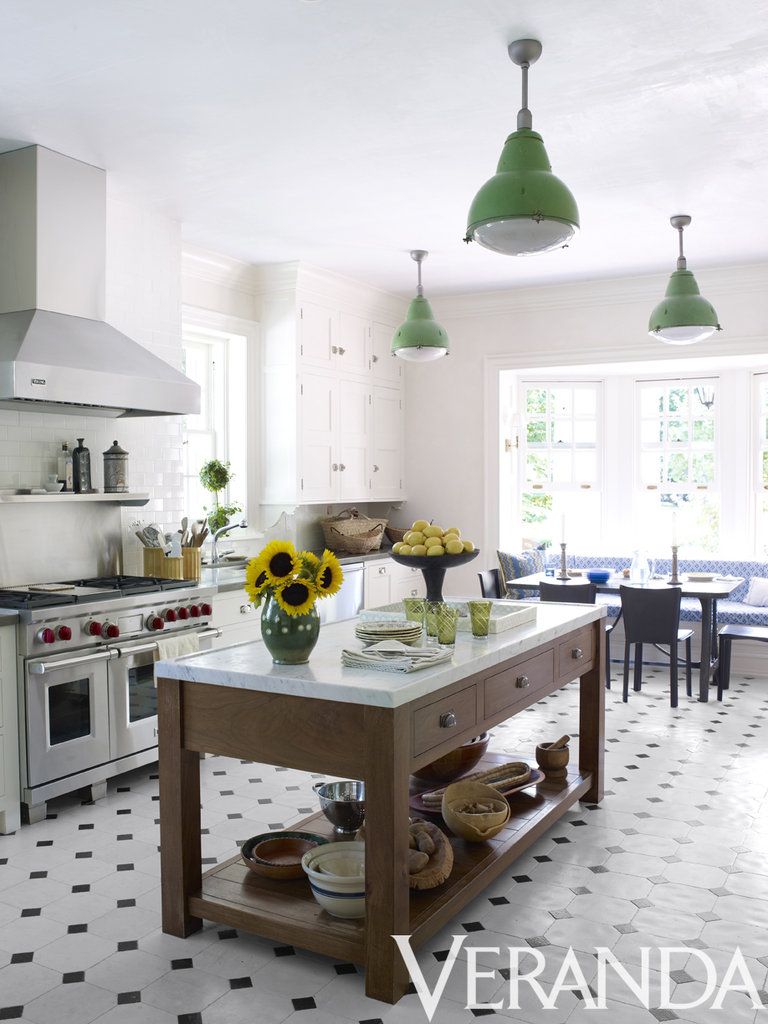 veranda magazine white kitchens