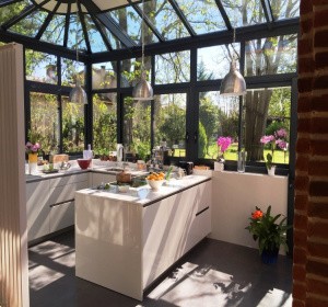 veranda cuisine exterieur