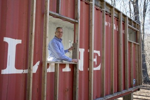 transformer un container en veranda