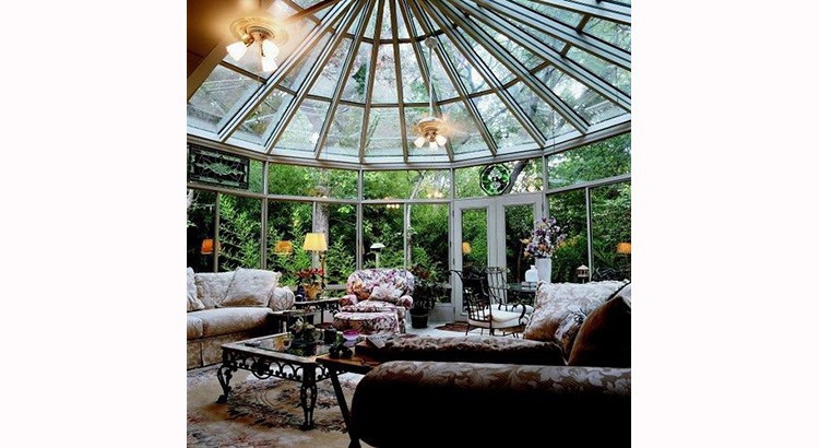 veranda quart de cercle