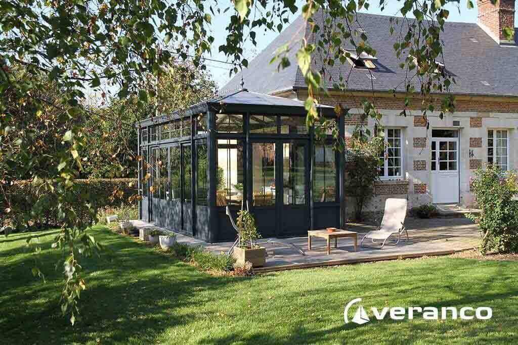 extension veranda sur maison ancienne