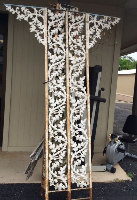 metal verandah posts