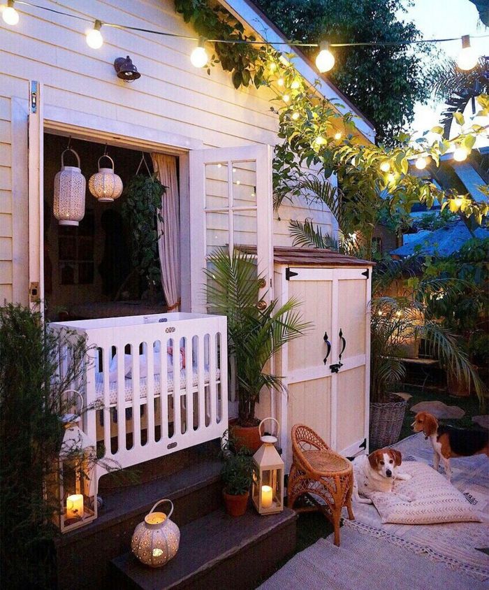 veranda pour petit jardin