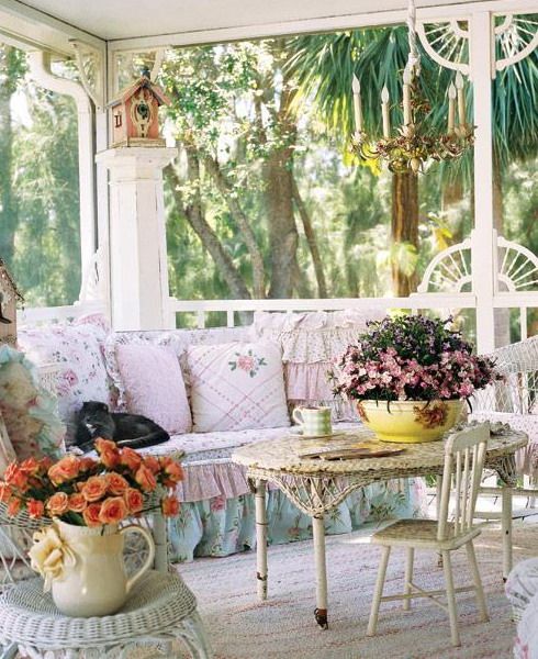 deco veranda shabby