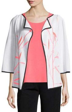 xcvi veranda combo draped jacket