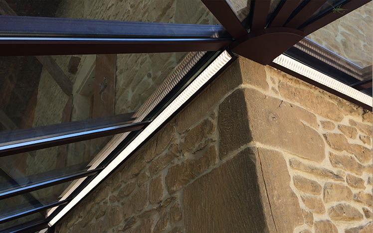 eclairage veranda interieur led