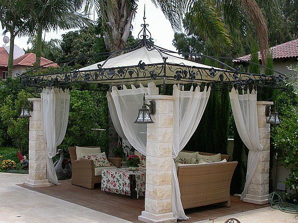 mobilier de veranda en fer forge