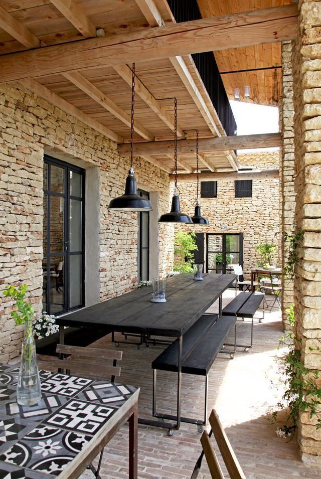 amenagement preau veranda