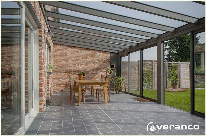 veranda alu triple vitrage