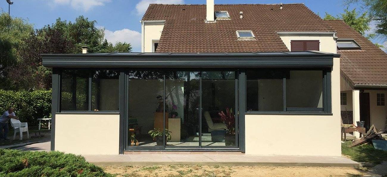 veranda et fenetre lisses