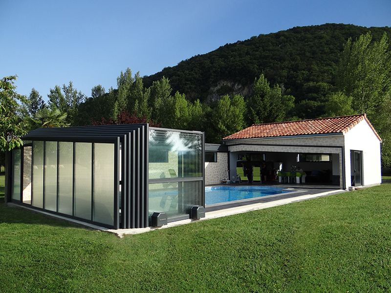 veranda telescopique pour piscine