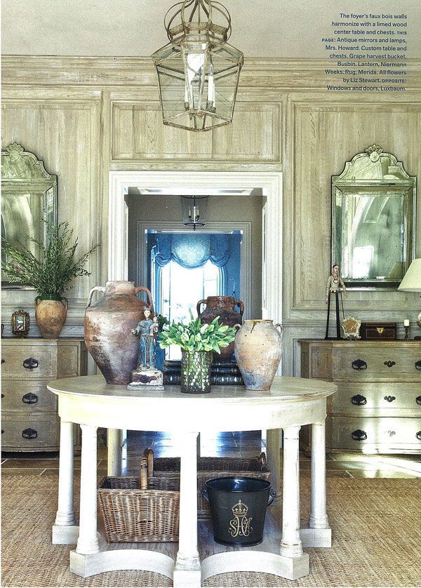 veranda magazine entry tables