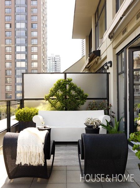 condo veranda design