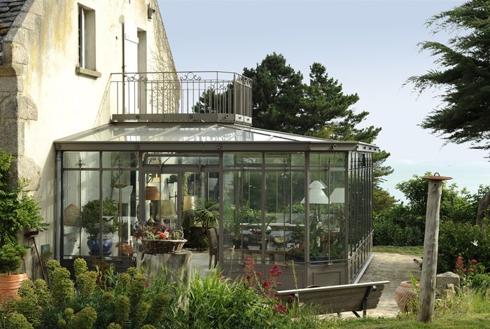 veranda acier rhone