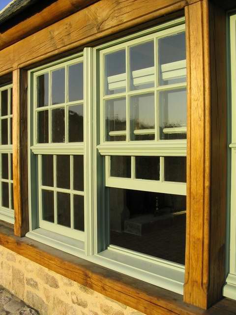 veranda fenetre bois