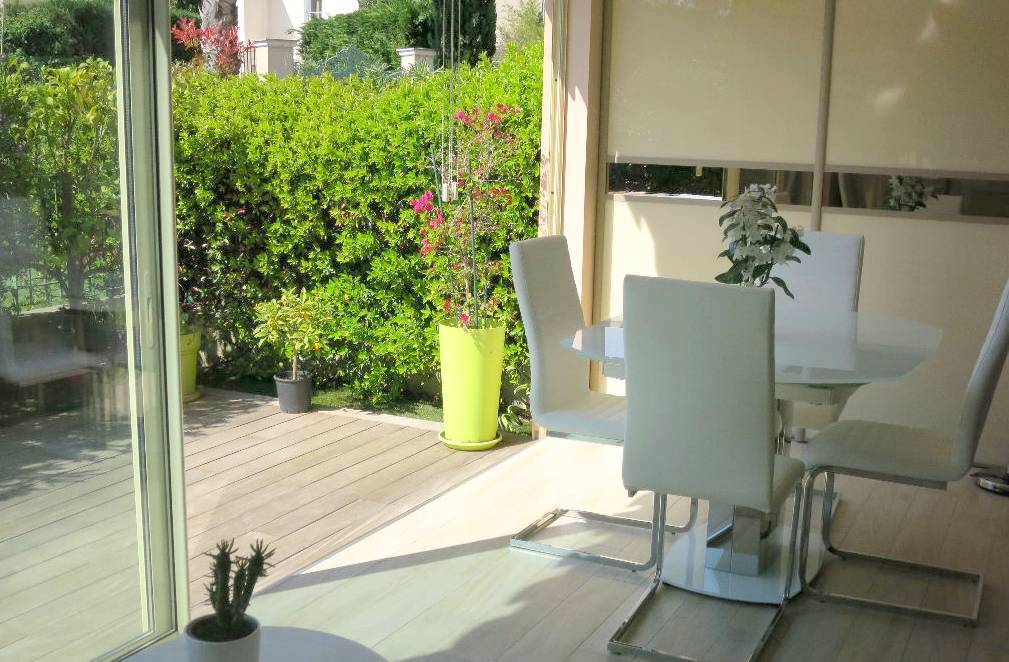veranda appartement rez de jardin