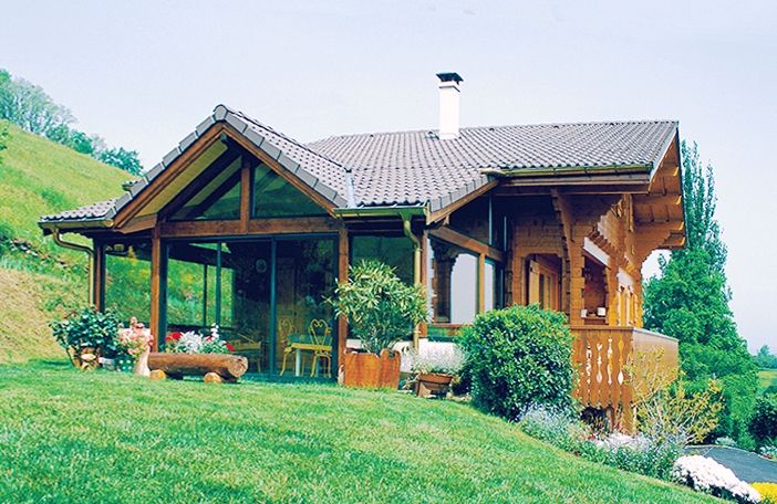 extension chalet veranda