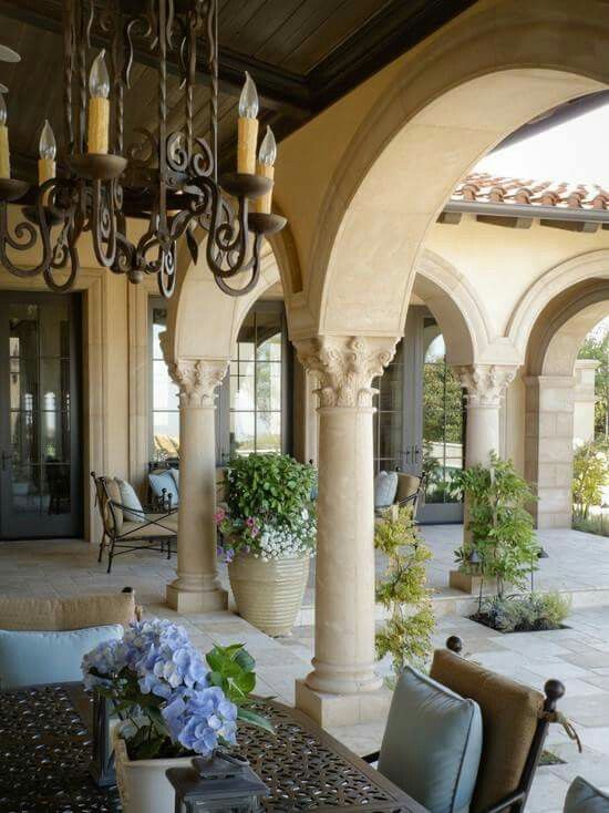 spanish veranda design