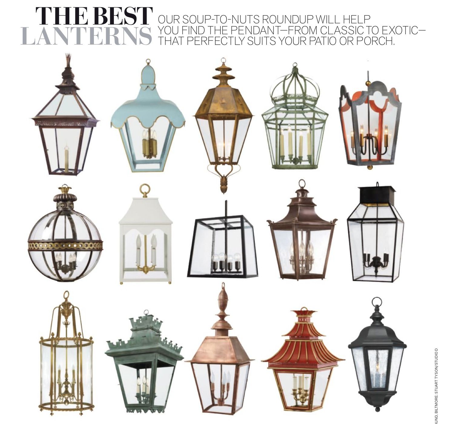 veranda decorative lantern