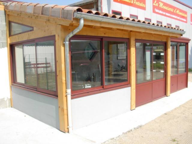 veranda bois drome