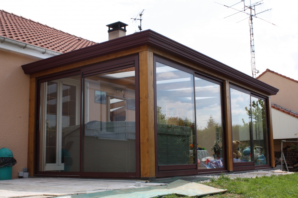veranda bois annecy